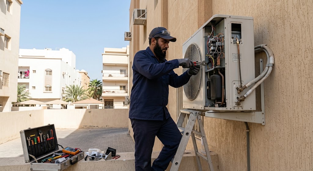 خبراء صيانة المكيفات بجدة لتقديم أحدث الحلول الفنية وأعلاها كفاءة