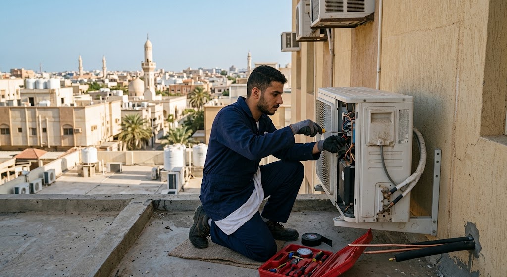 صيانة وتصليح مكيفات في جدة بأيدي خبراء معتمدين وأسعار تنافسية