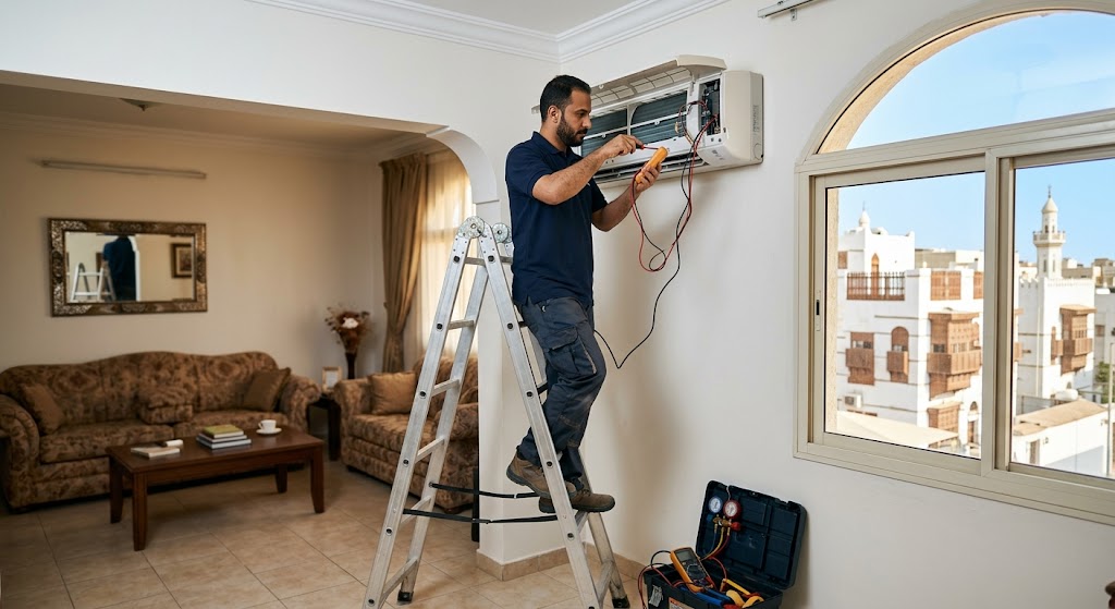 صيانة مكيفات حي الصفا جدة بأعلى جودة وأفضل الفنيين المعتمدين